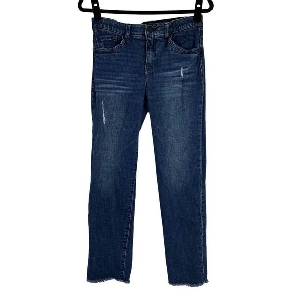 Democracy “Ab”solution Distressed Slim Denim Jeans - Women’s 6 - Picture 1 of 8